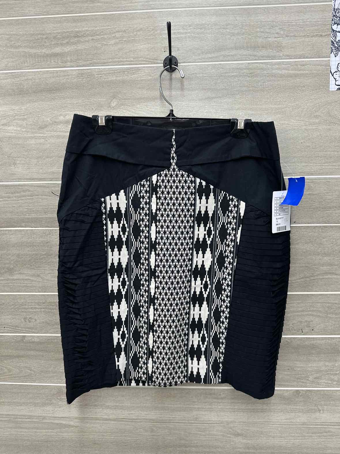 floreat Size 12 Black Womens Skirt