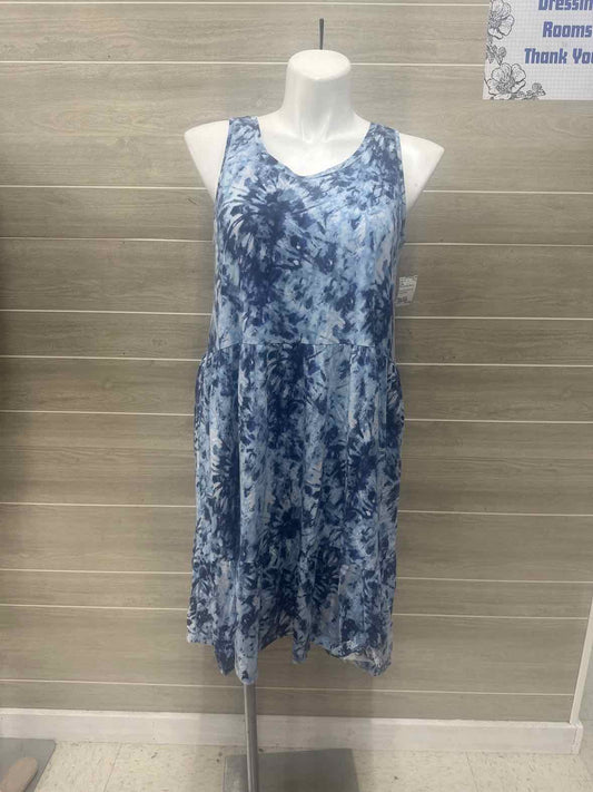LOGO Blue Womens Women Size 14/16 Dress