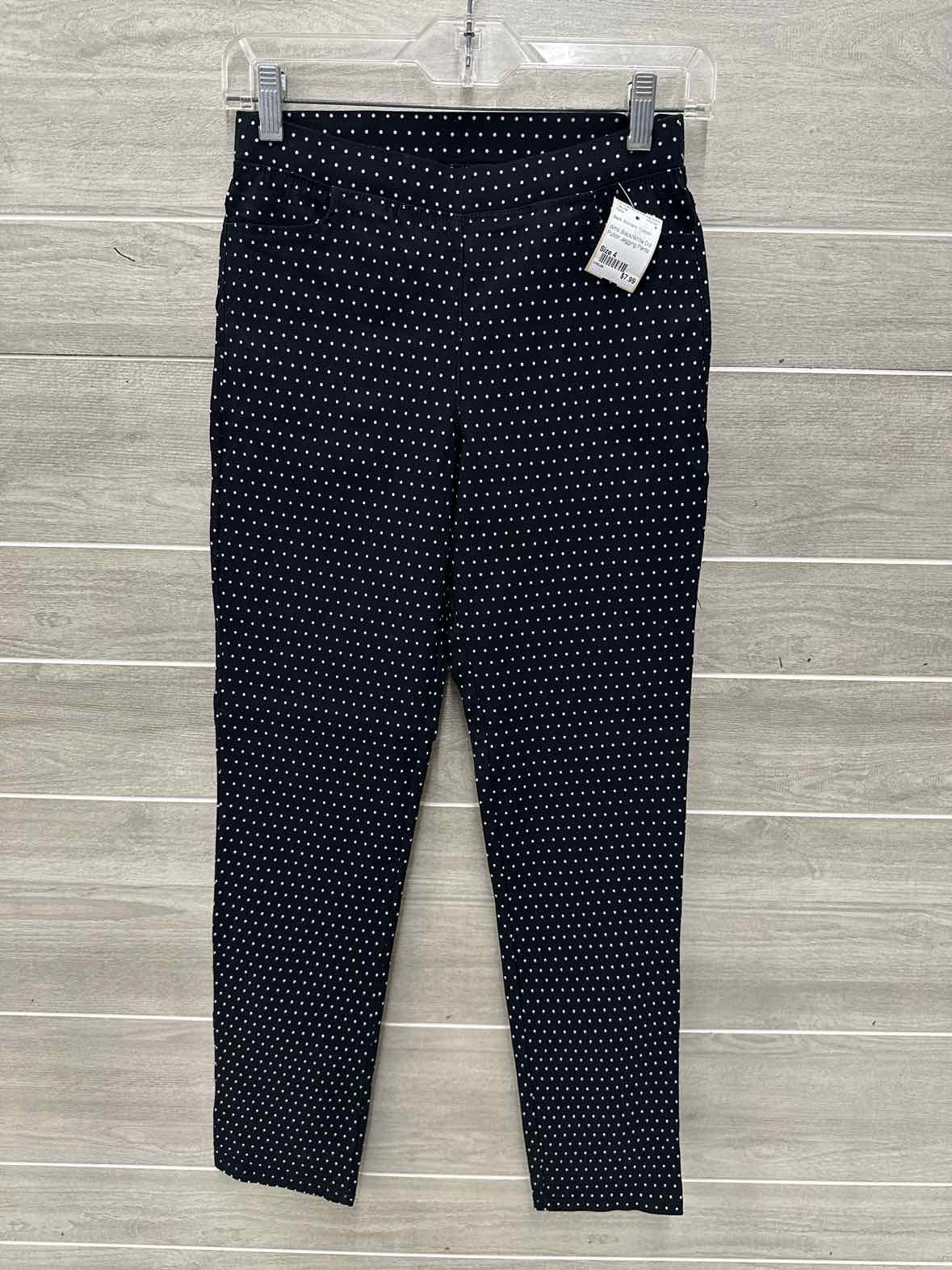 Size 4 Black Womens Pants