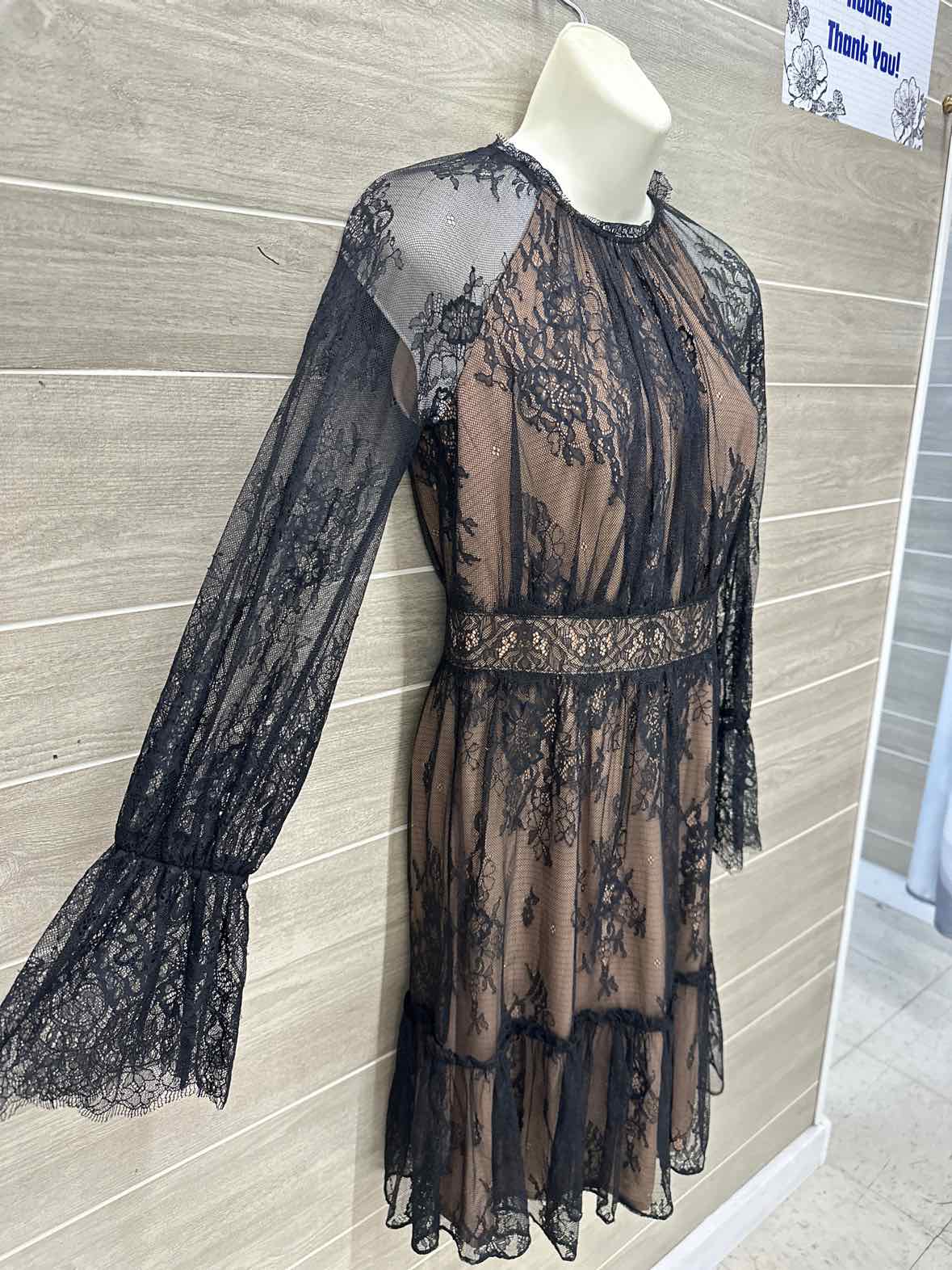 Size 0 Black Womens Dress