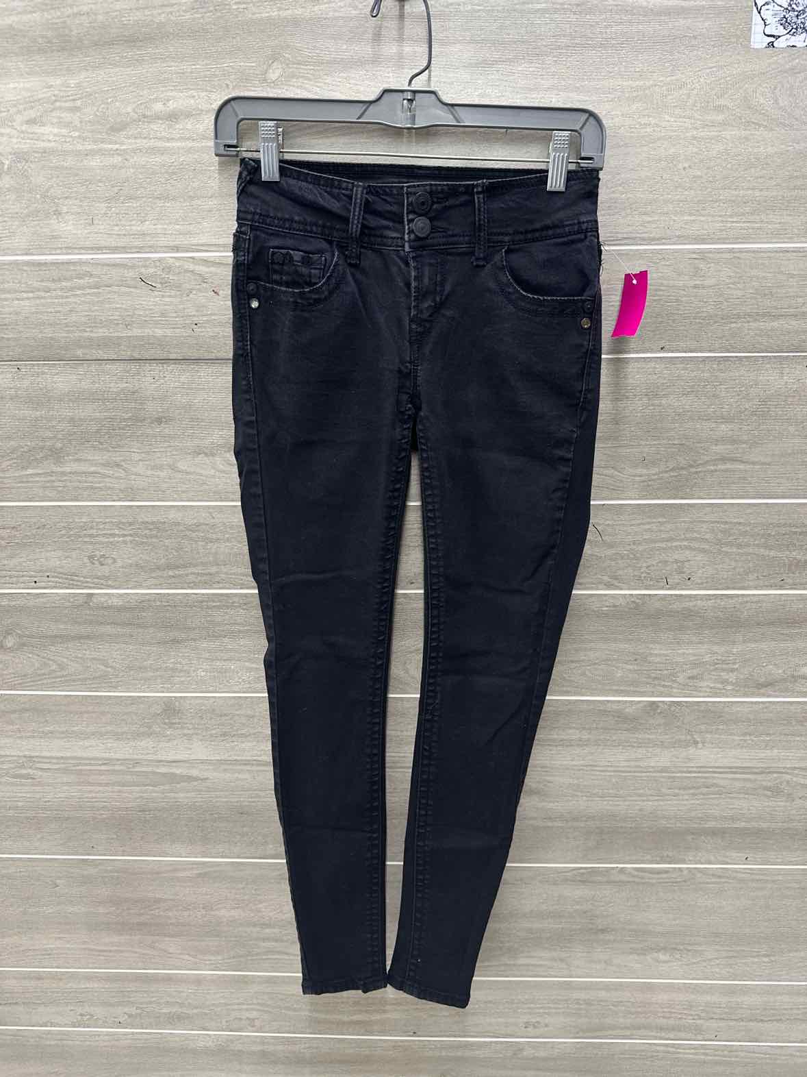 WallFlower Size 0 Black Junior Jeans