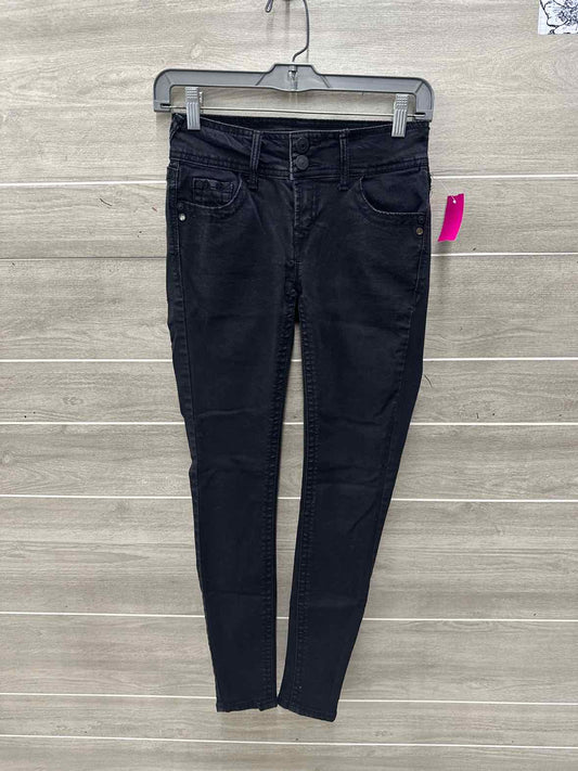 WallFlower Size 0 Black Junior Jeans