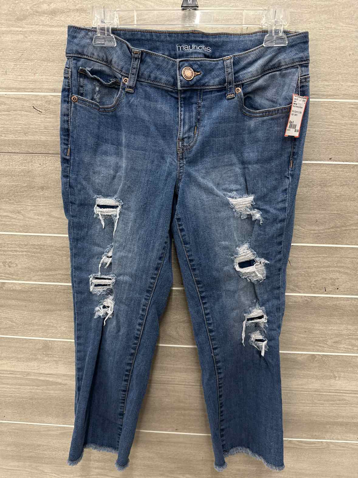 Maurices Blue Womens Women Size 6 Jeans