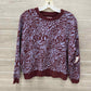 Madewell Burgundy Womens Women Size Small Sweatshirt