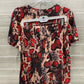 Red Womens Size XL Short Set