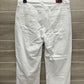 Luvamia Size 12 White Womens Pants