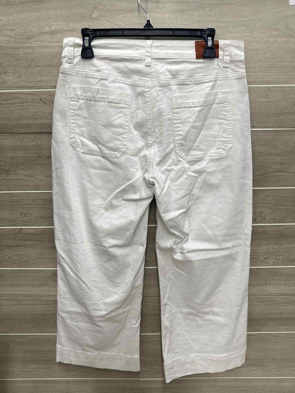 Luvamia Size 12 White Womens Pants