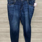 Silver Size 16W Blue Plus Jeans