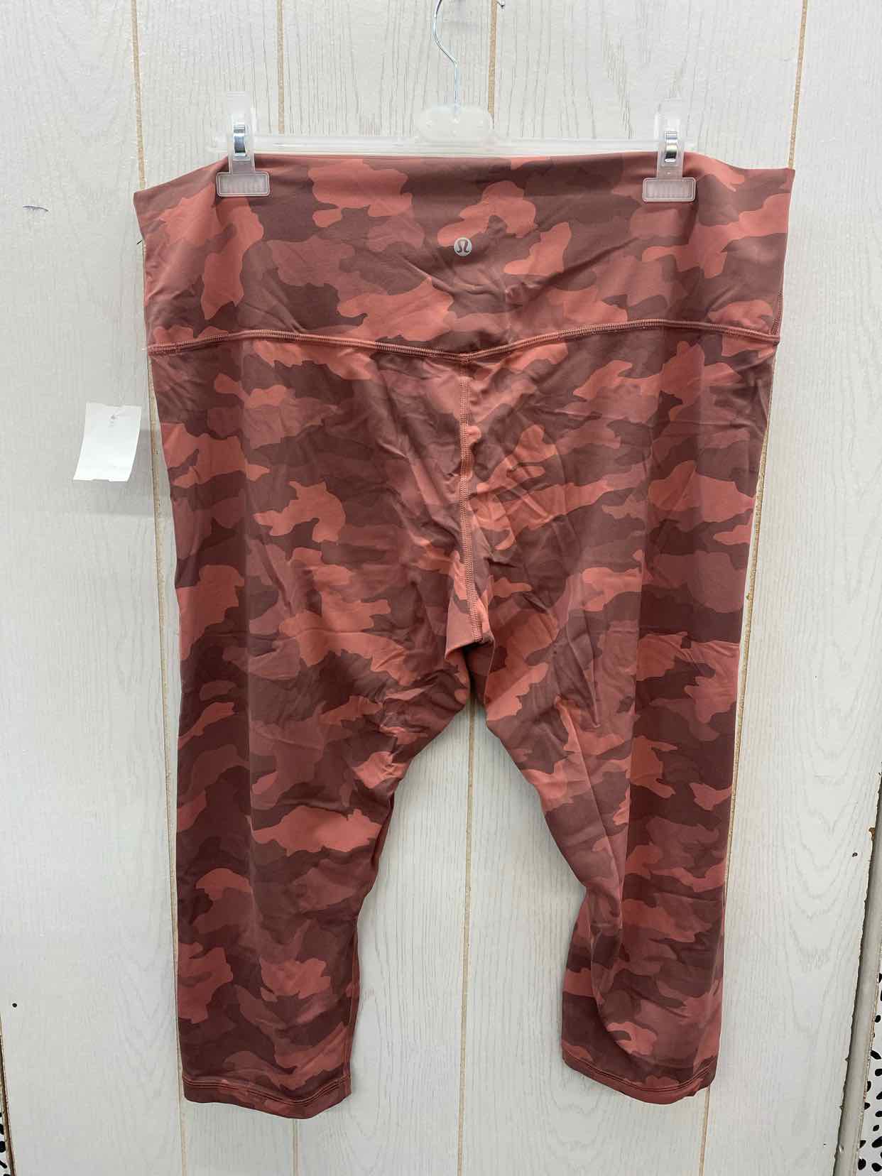 Lululemon Pink Womens Size 20 Leggings