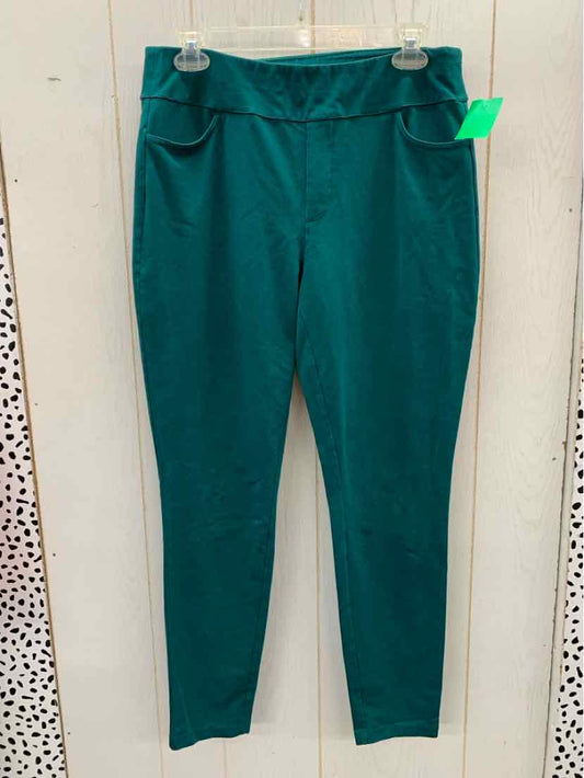 Susan Graver Green Womens Size 10/12 Pants