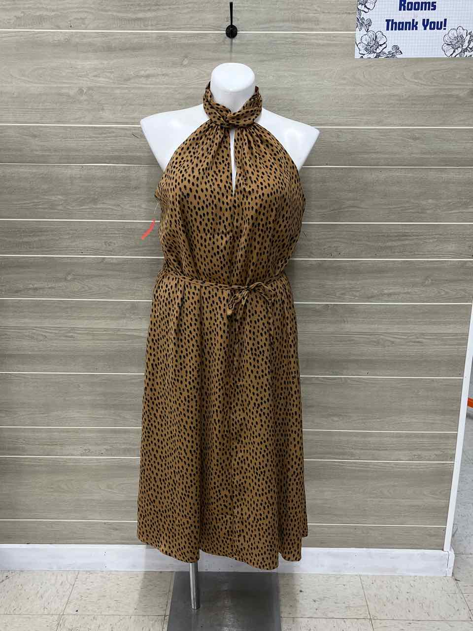 Banana Republic Tan Womens Women Size 12 Dress