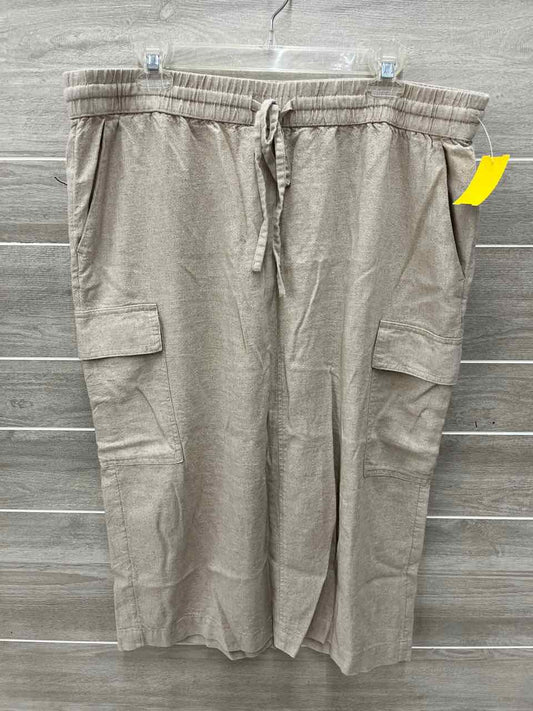 A New Day Khaki Womens Size 14/16 Skirt