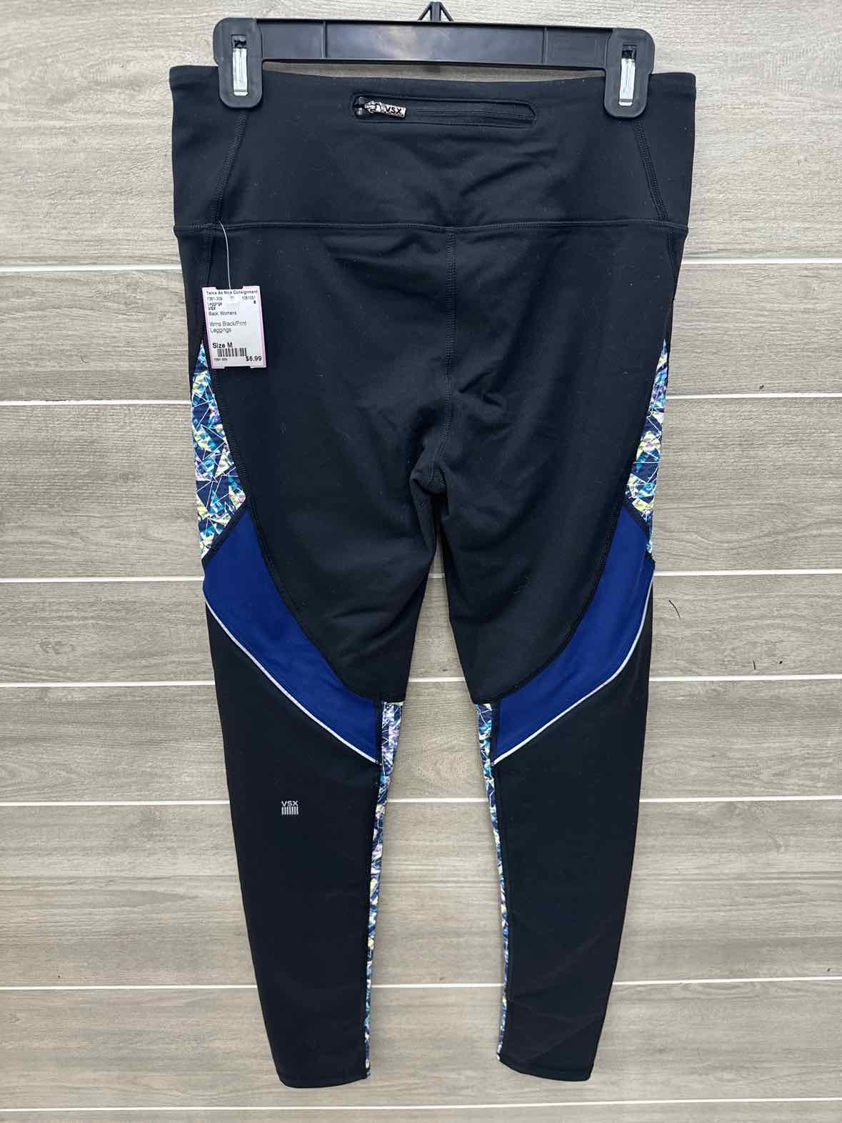 VSX Black Womens Size M Leggings