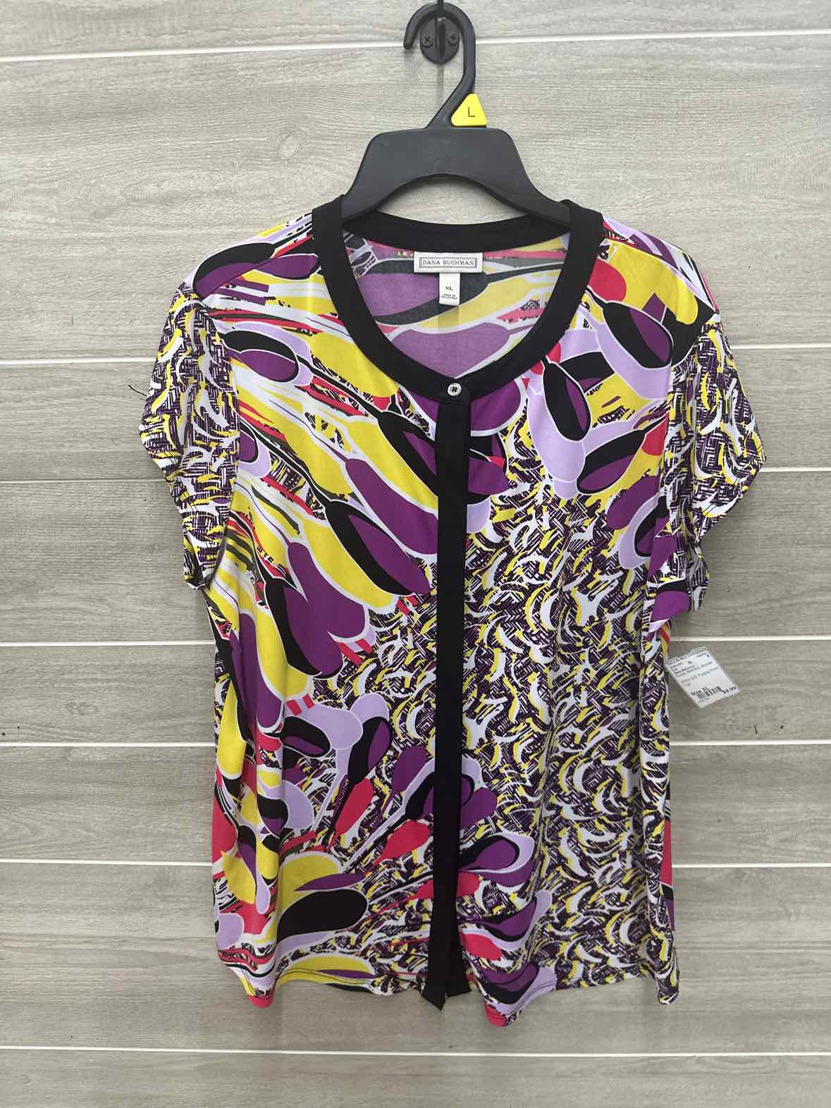 Dana Buchman Size XL Purple Womens Shirt