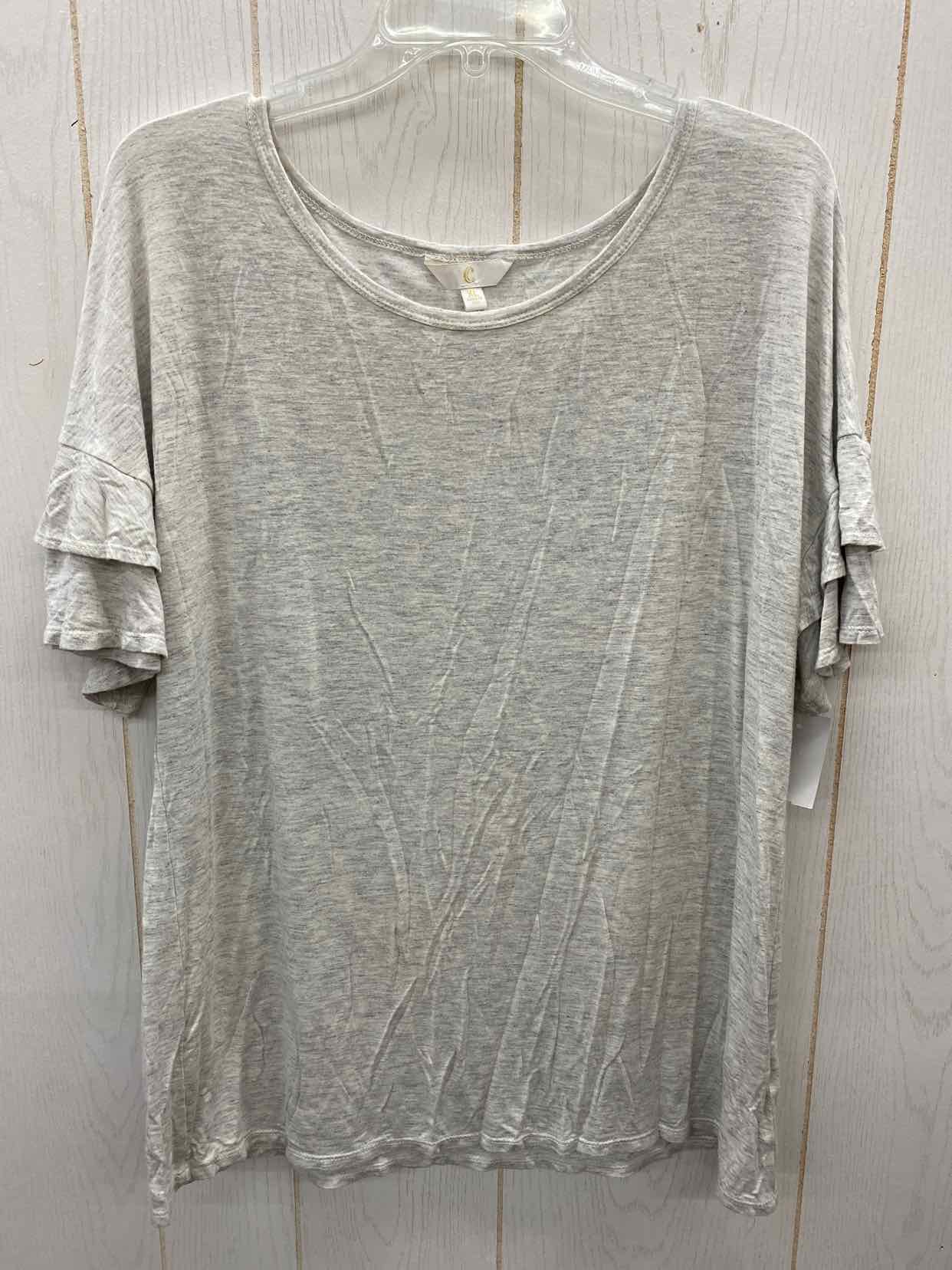 Charming Charlie Gray Womens Size XL Shirt