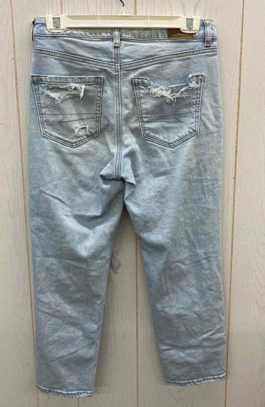 American Eagle Blue Womens Size 4 Short Jeans