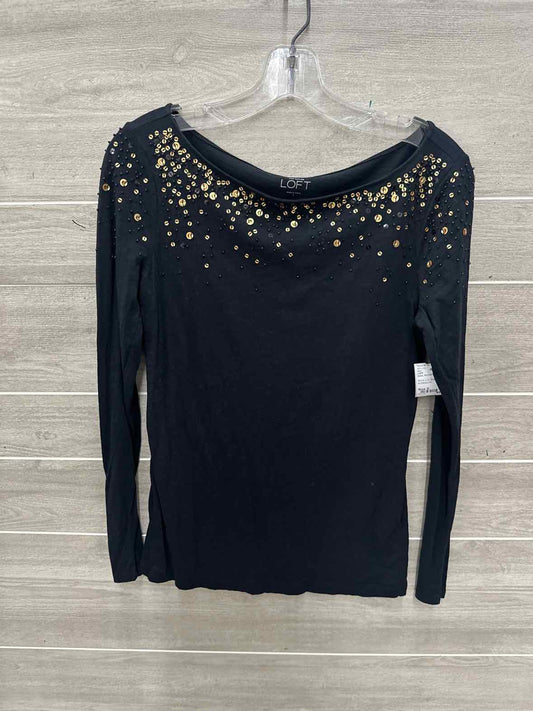 LOFT Size S Black Womens Shirt