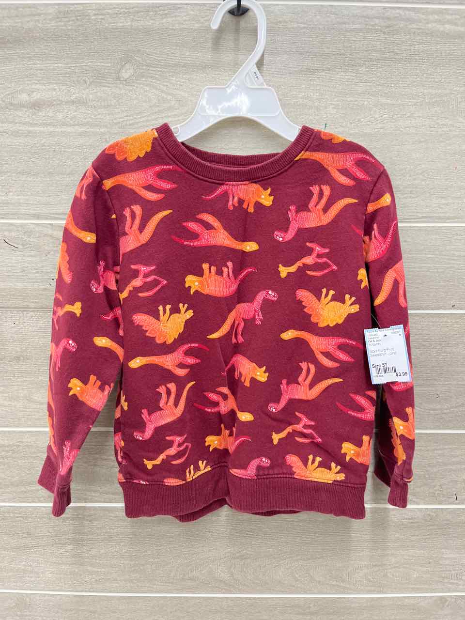 Cat & Jack Boys Size 5T Sweatshirt