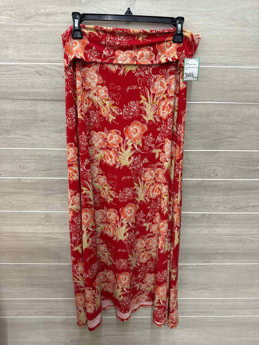 Lularoe Size 10/12 Red Womens Skirt
