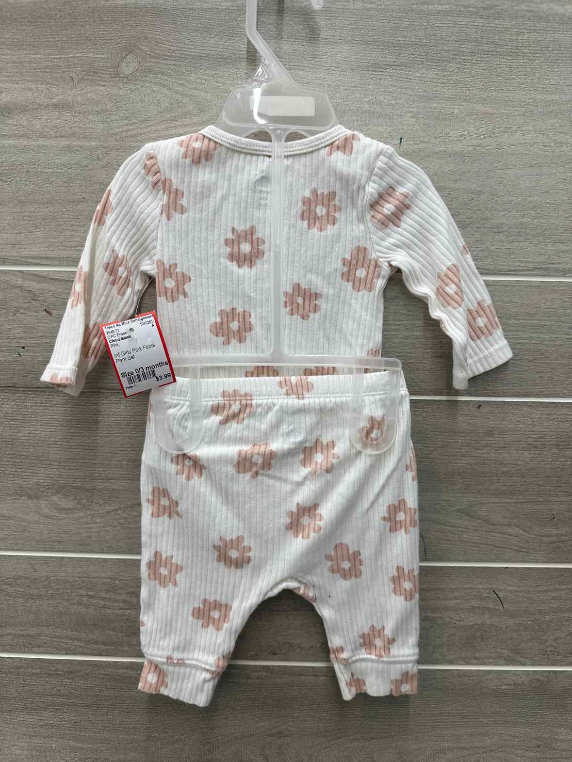Cloud Island Infant 0/3 months 2 PC Ensemble