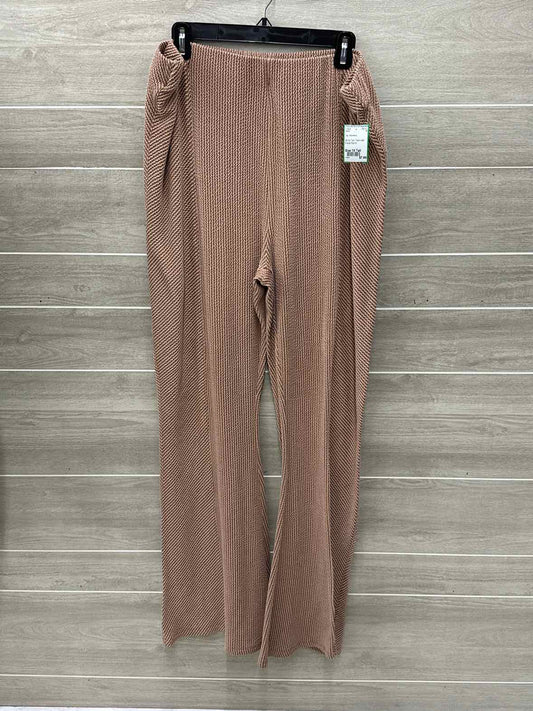 Tan Womens Size 1X Tall Pants