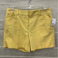 WHBM Yellow Womens Size 0 Shorts
