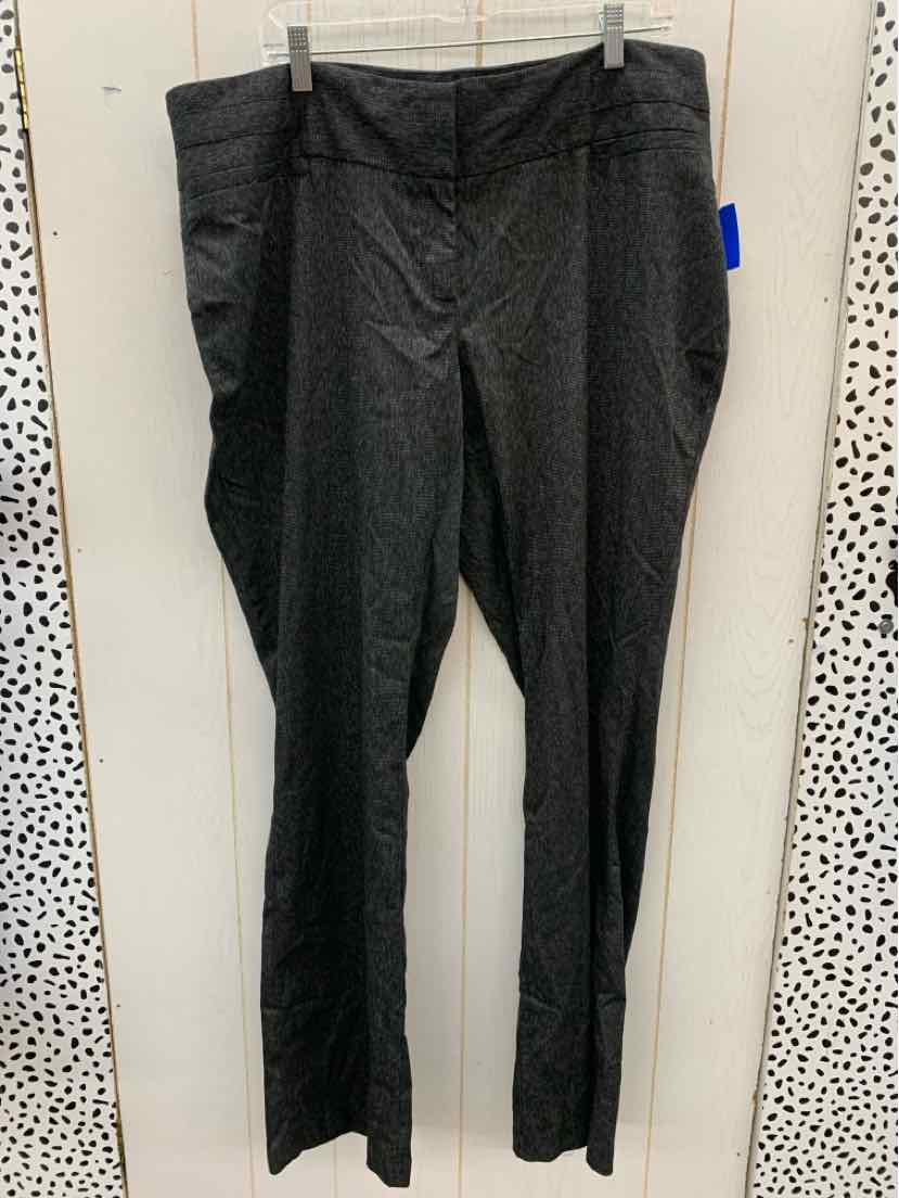 Maurices Gray Womens Size 18 Long Pants