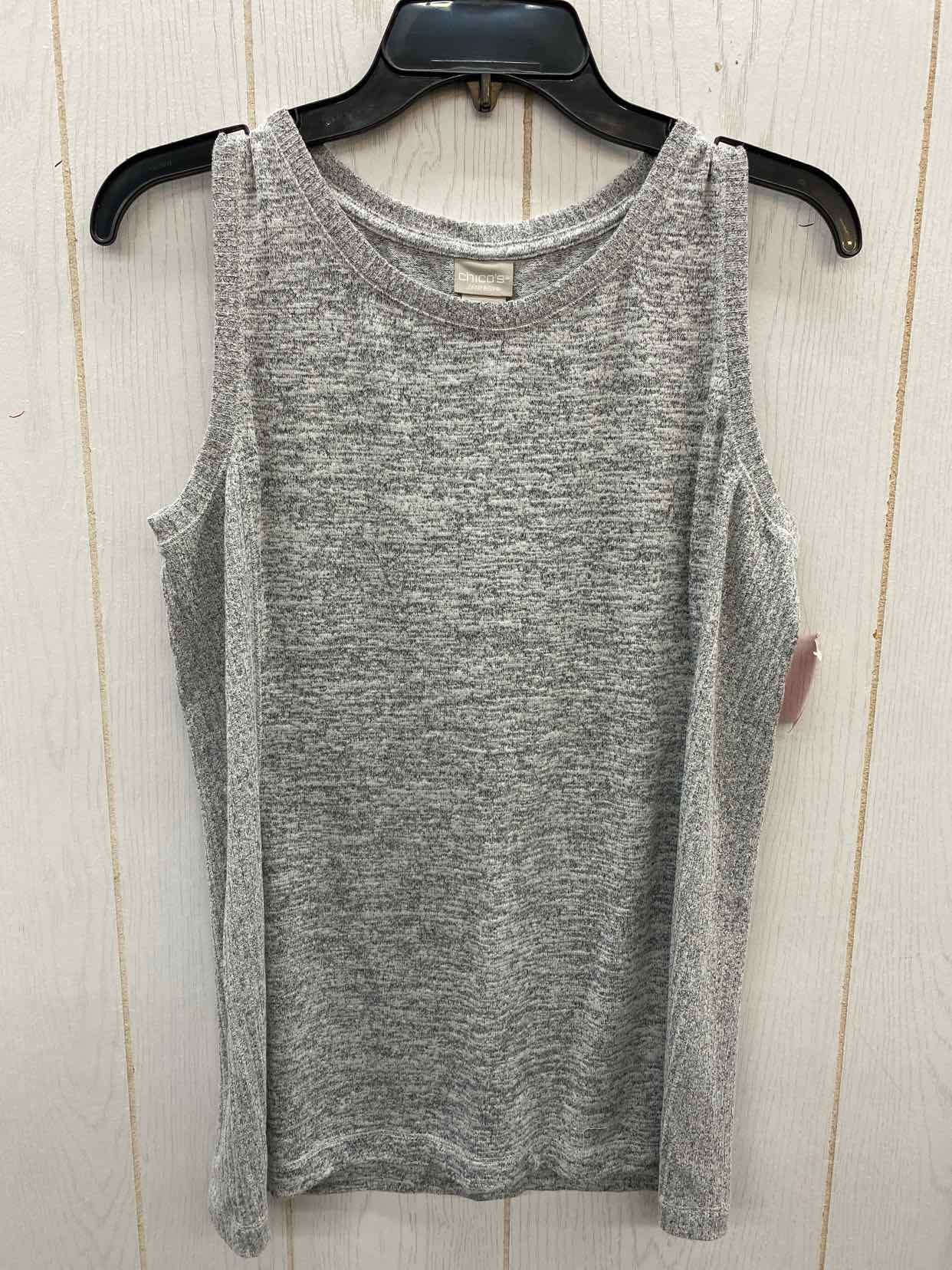 Chico's Gray Womens Size Small Tank Top