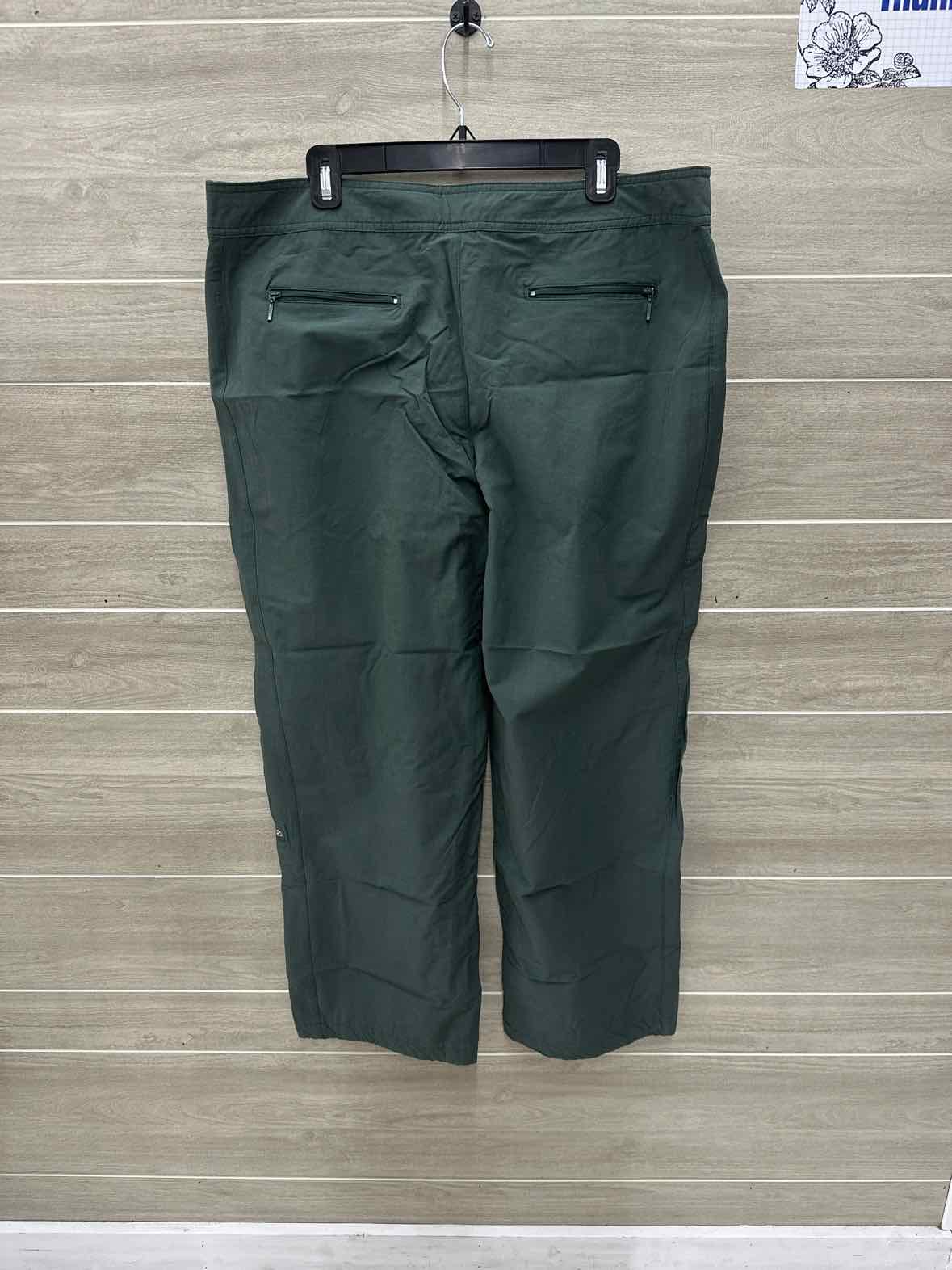 Danskin Now Size 16/18 Green Plus Pants