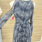 BCBG Maxazria Blue Womens Size 10 Dress