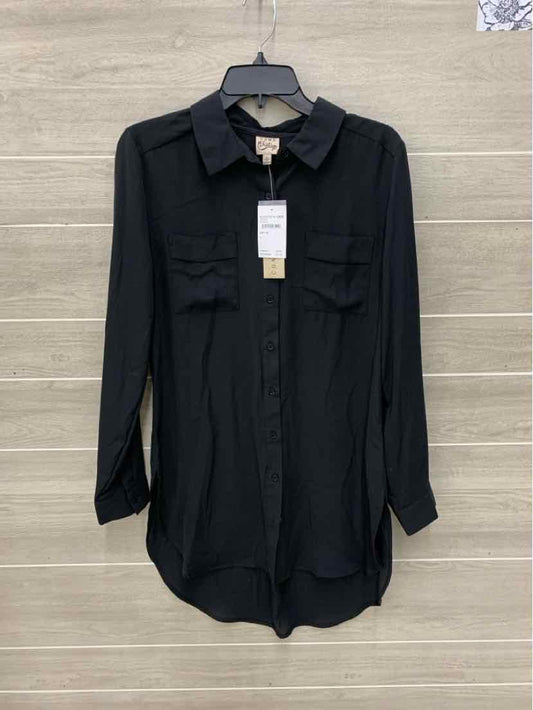 Como Vintage Black Womens Size Small Shirt
