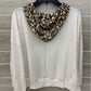 Zenana Cream Womens Size Small Shirt