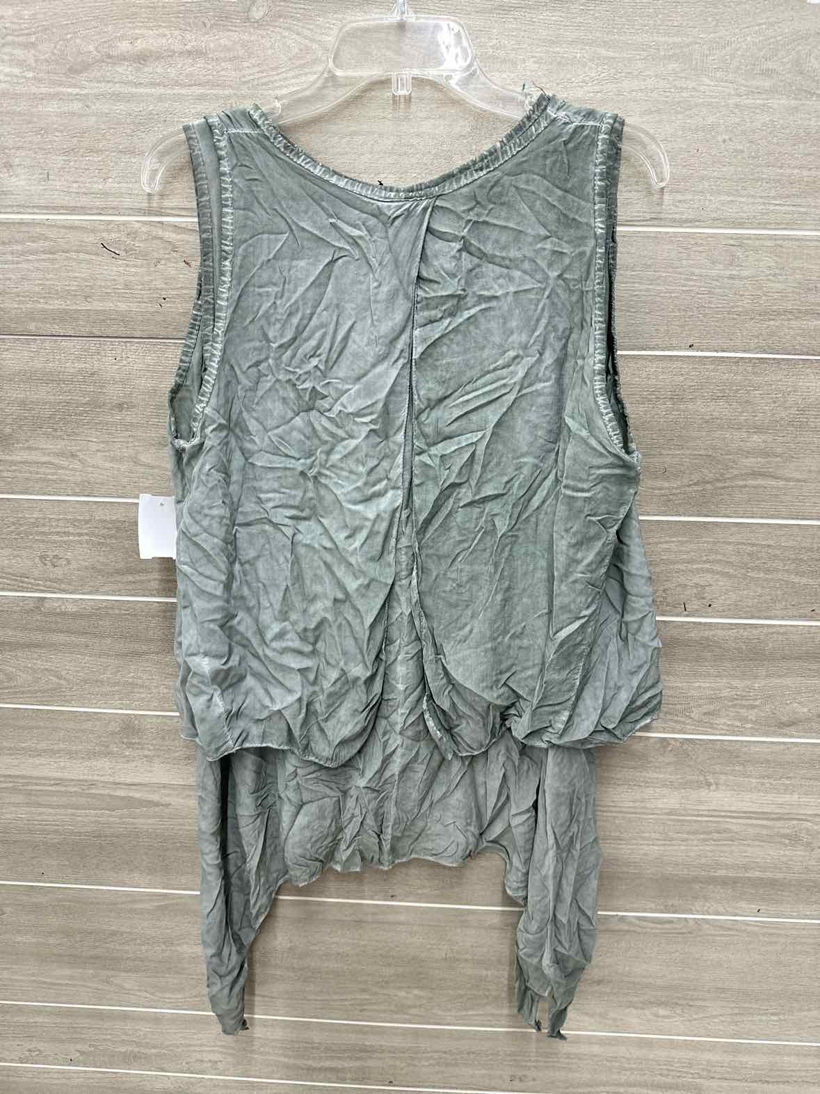 Size L Olive Womens Tank Top