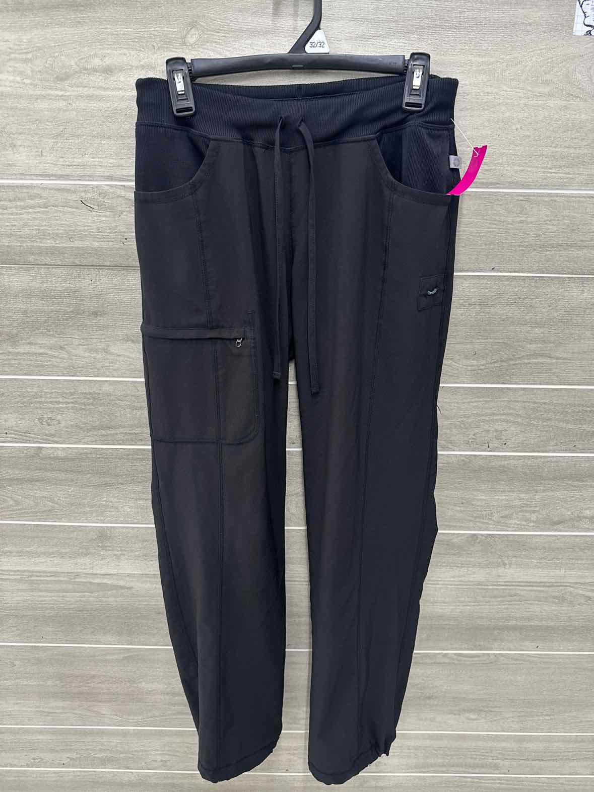 Infinity Size S Black Womens Scrub Pants