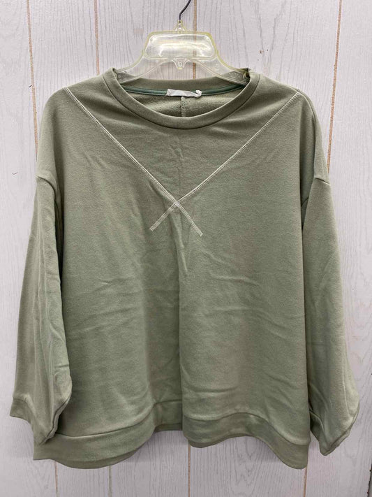 Lush Green Womens Size M Sweatshirt