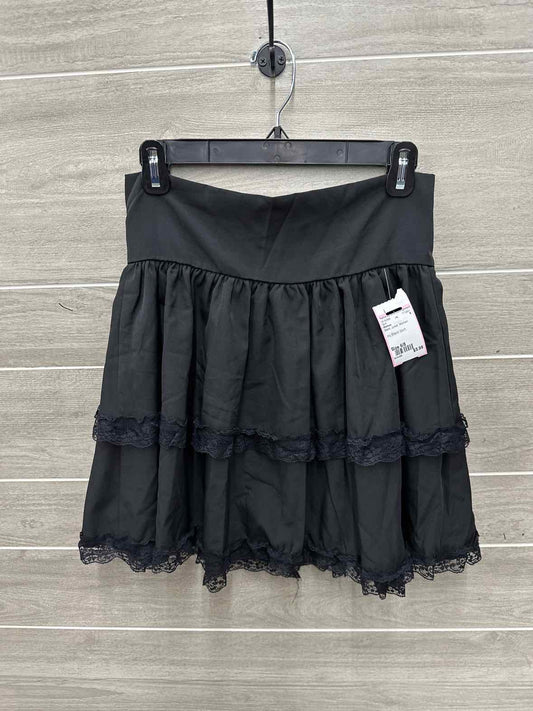 Romwe Size 6/8 Black Junior Skirt
