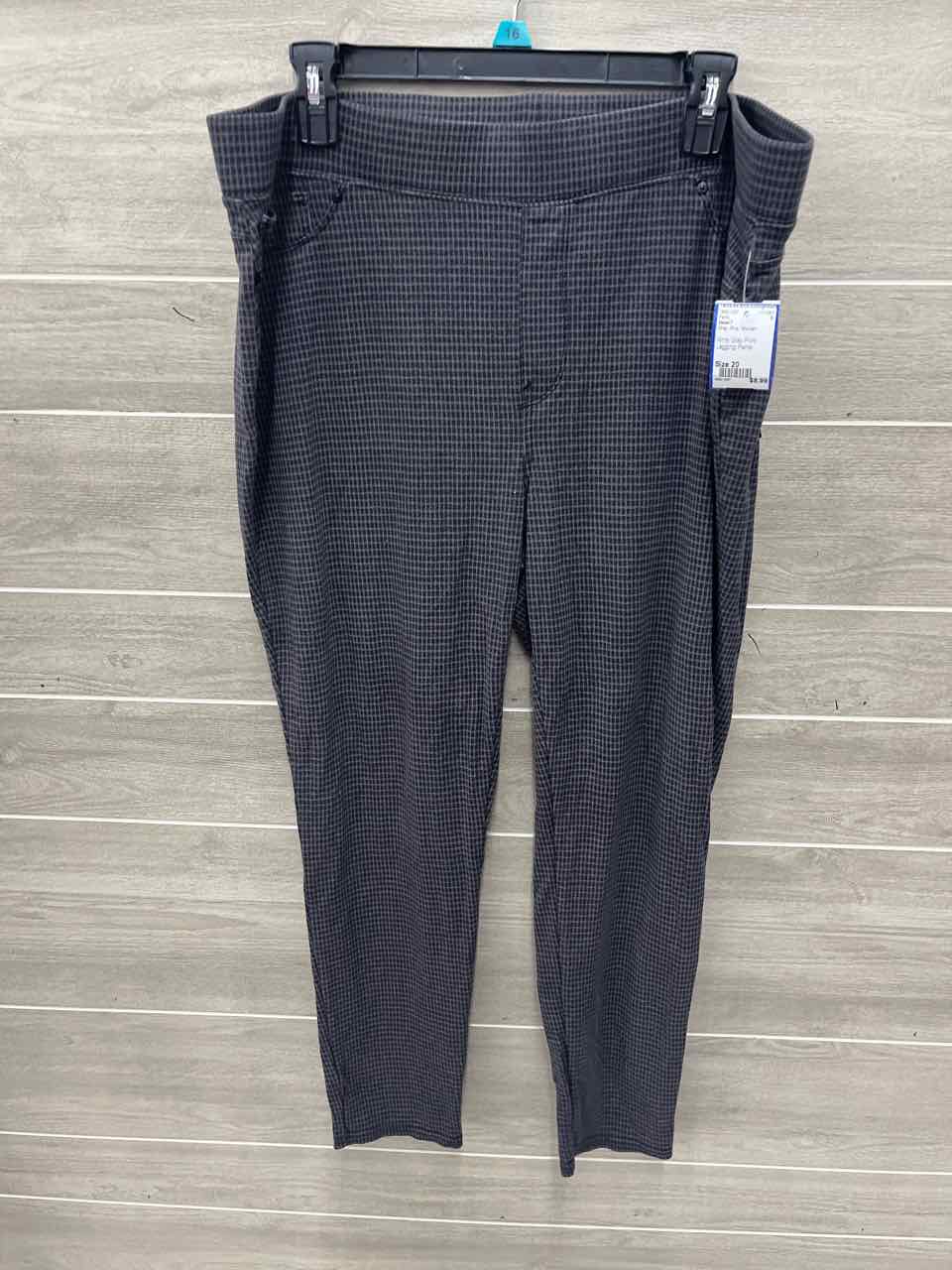 Seven7 Size 20 Gray Plus Pants