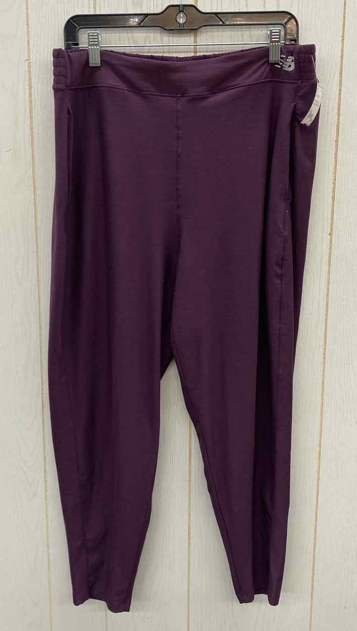 NB Purple Womens Size L Pants