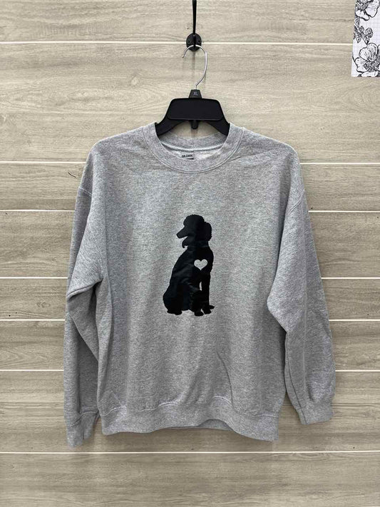 Size M Gray Womens Sweatshirt