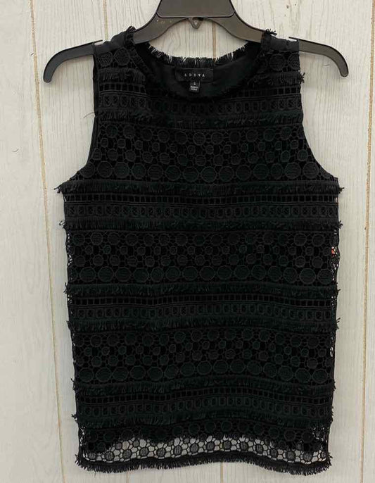 Adiva Black Womens Size Small Tank Top