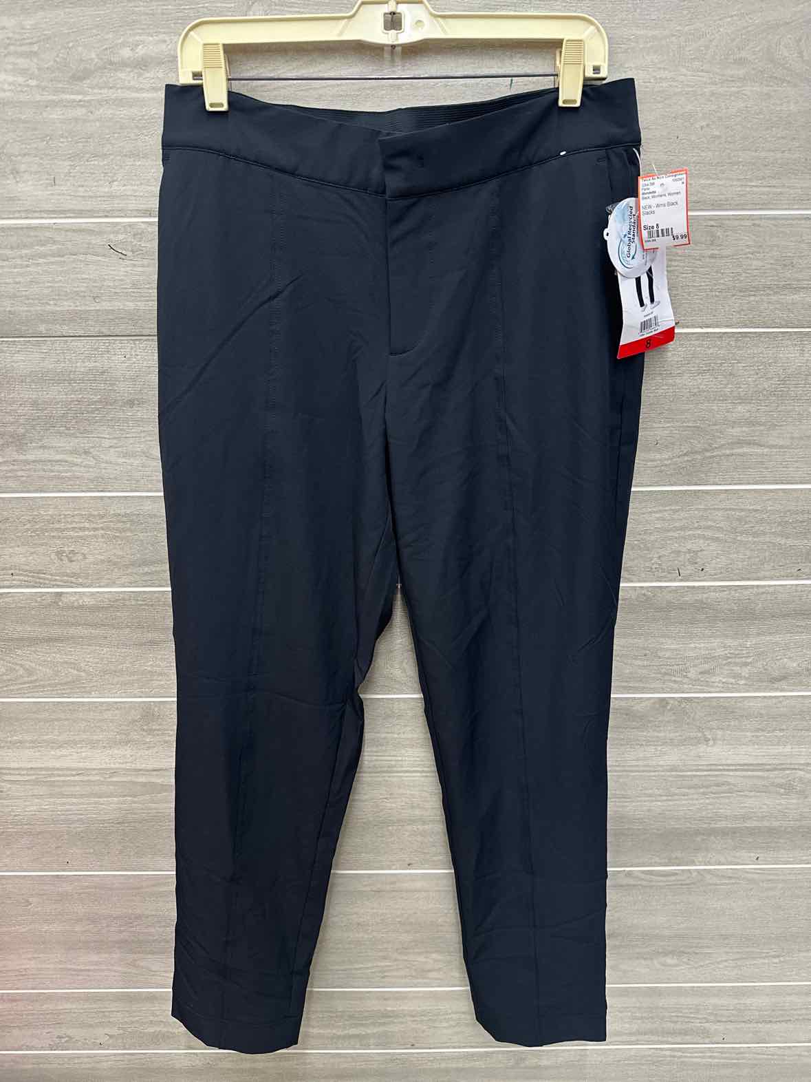 Mondetta Size 8 Black Womens Pants