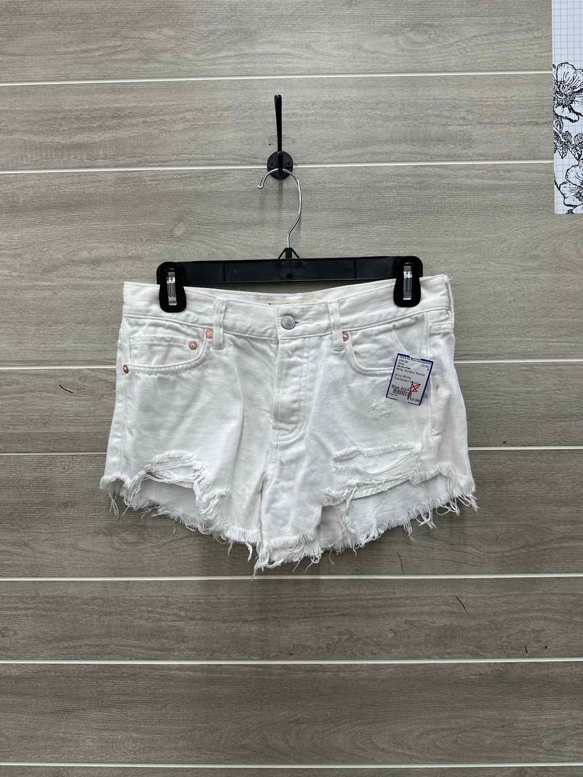 We the Free Size 0/2 White Womens Shorts
