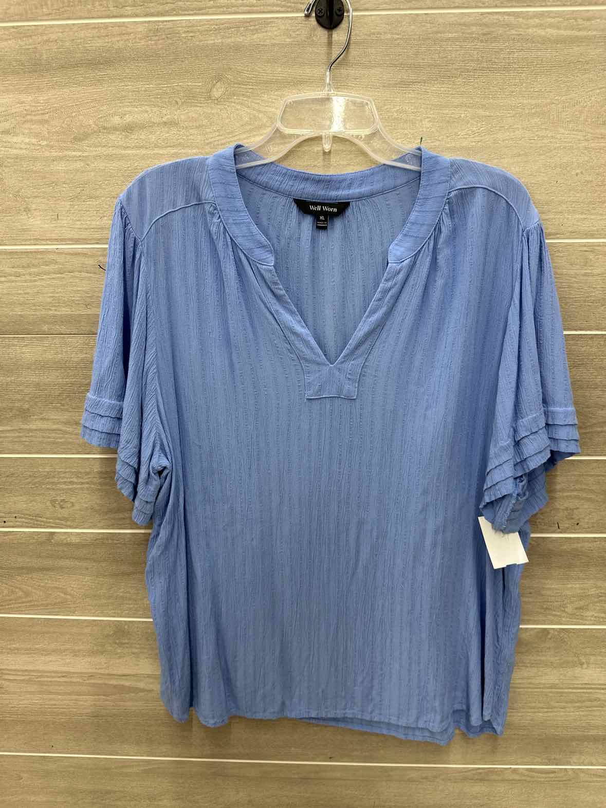 Well Worn Size XL Blue Womens Shirt