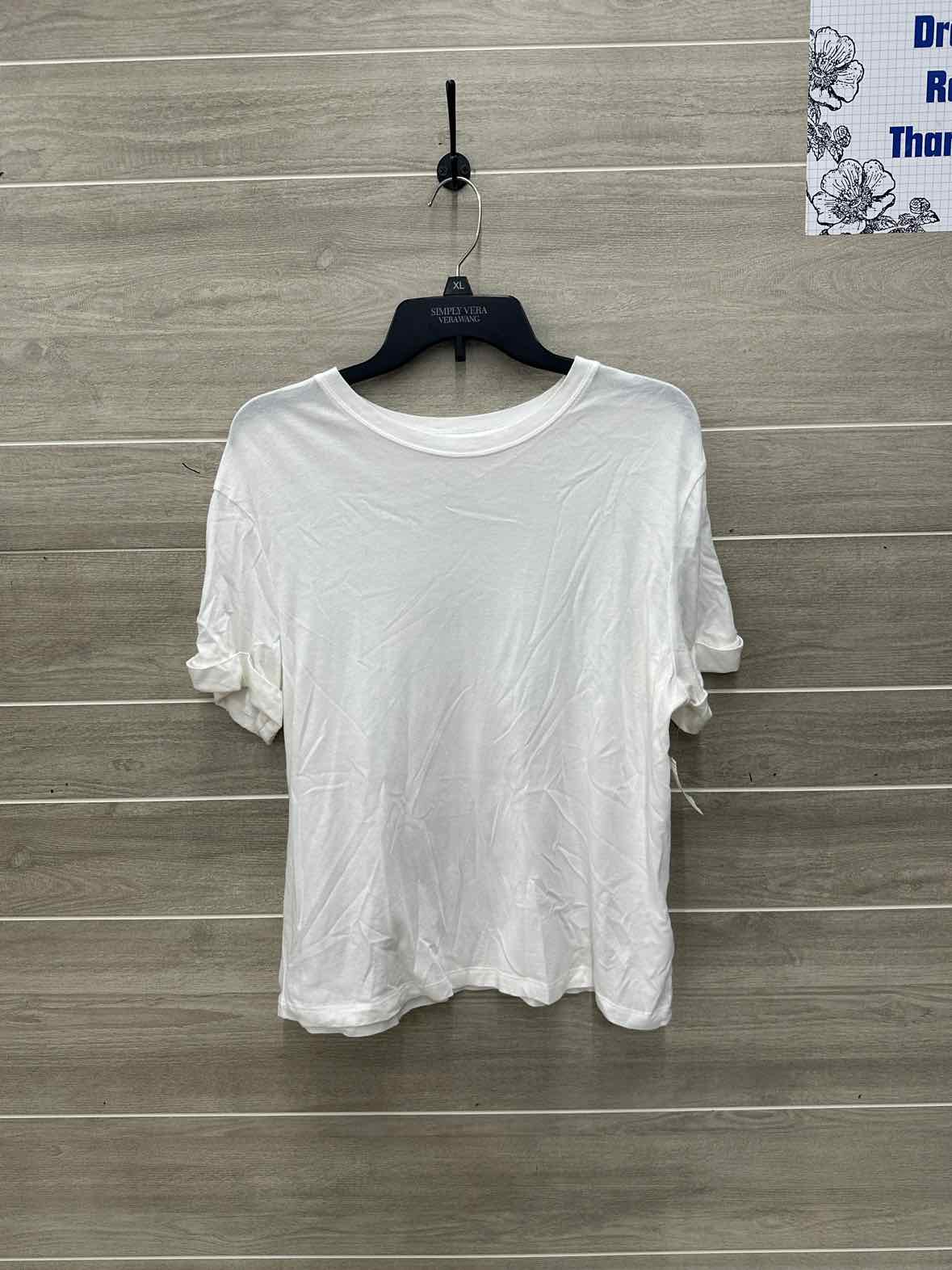 A New Day Size L White Womens Shirt