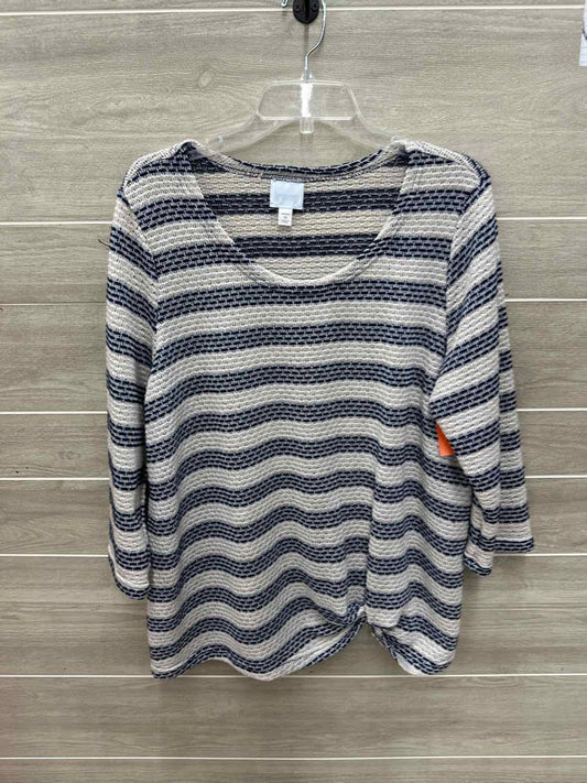 Dressbarn Size 1X Blue Plus Shirt