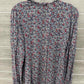 LOFT Size L Blue Womens Shirt
