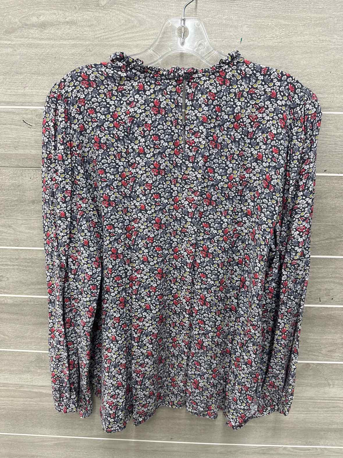 LOFT Size L Blue Womens Shirt