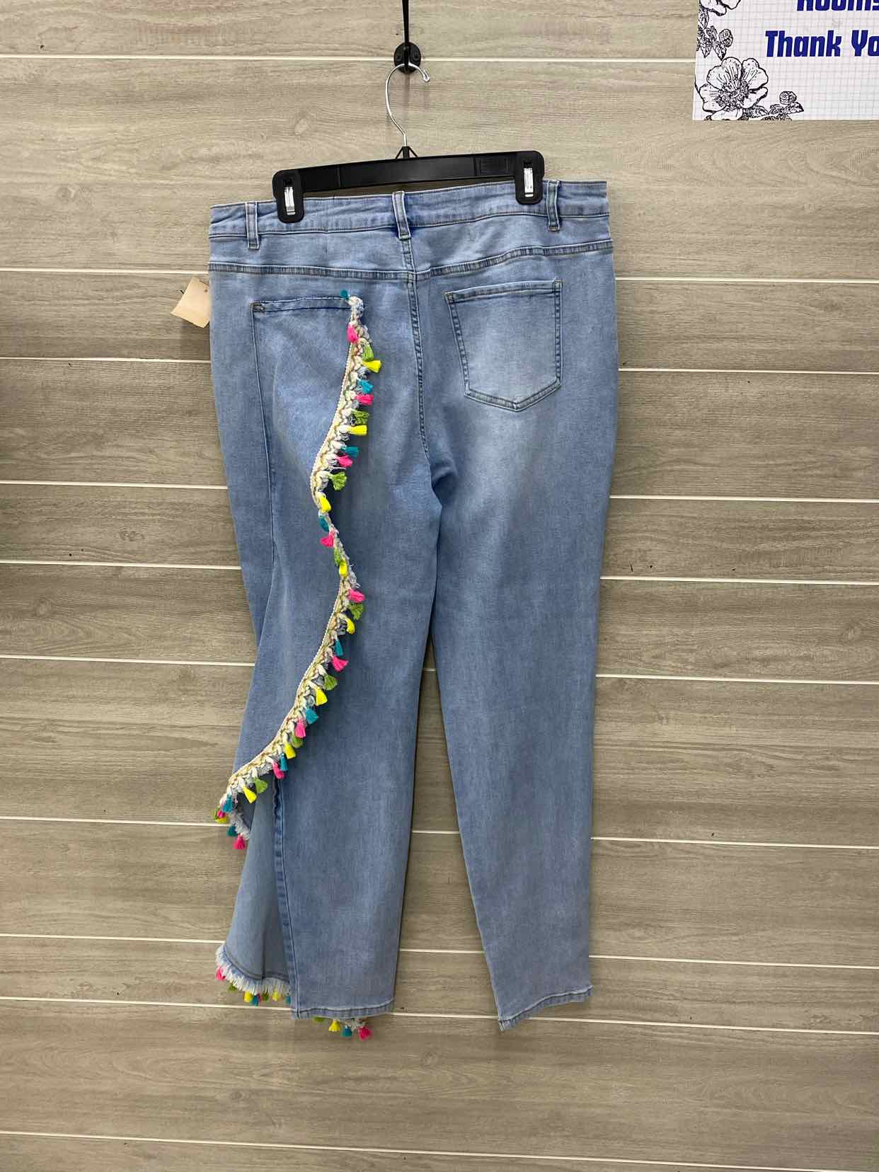 K. Jordan Blue Womens Size 18 Jeans