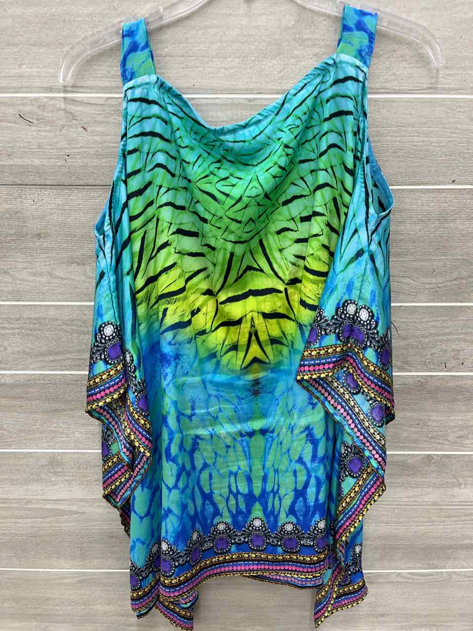 Size L/XL Blue Womens Shirt