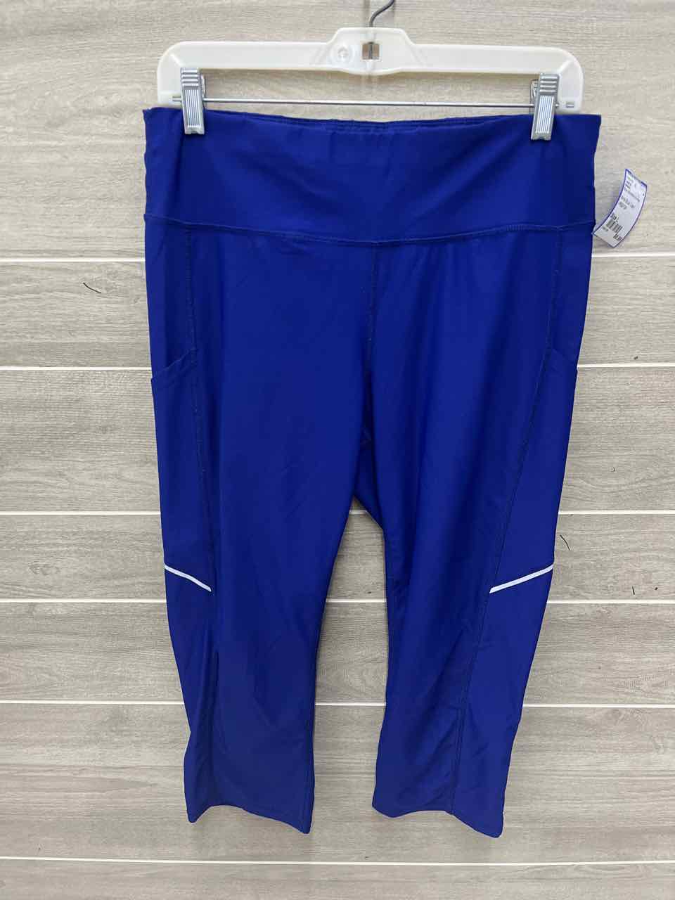 Xersion Size L Blue Womens Leggings